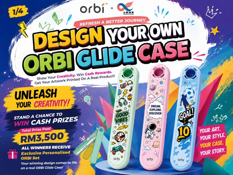 Refresh a Better Journey – Design Your Own ORBI Glide Case